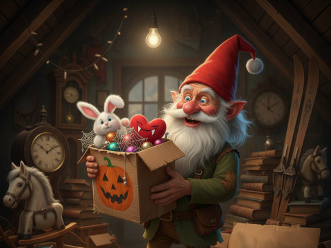 Skřítek Pamp: Halloweenská příhoda