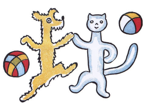 Obrázek ke článku Jak pejsek s kočičkou slavili 28. říjen (O pejskovi a kočičce)