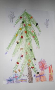 I ozdoby na vánočním stromku mohou být semínka z dýně