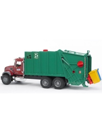 Obrázek hračky 02812 nákladní auto mack granit popelář zelený