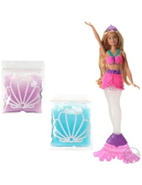 Obrázek hračky Barbie mořská víla a třpytivý sliz