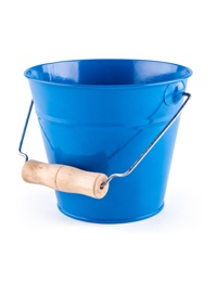 Obrázek hračky Zahradní kyblík - modrý kovový