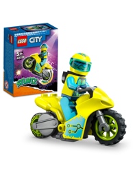 Obrázek hračky City 60358 kaskadérská kybermotorka